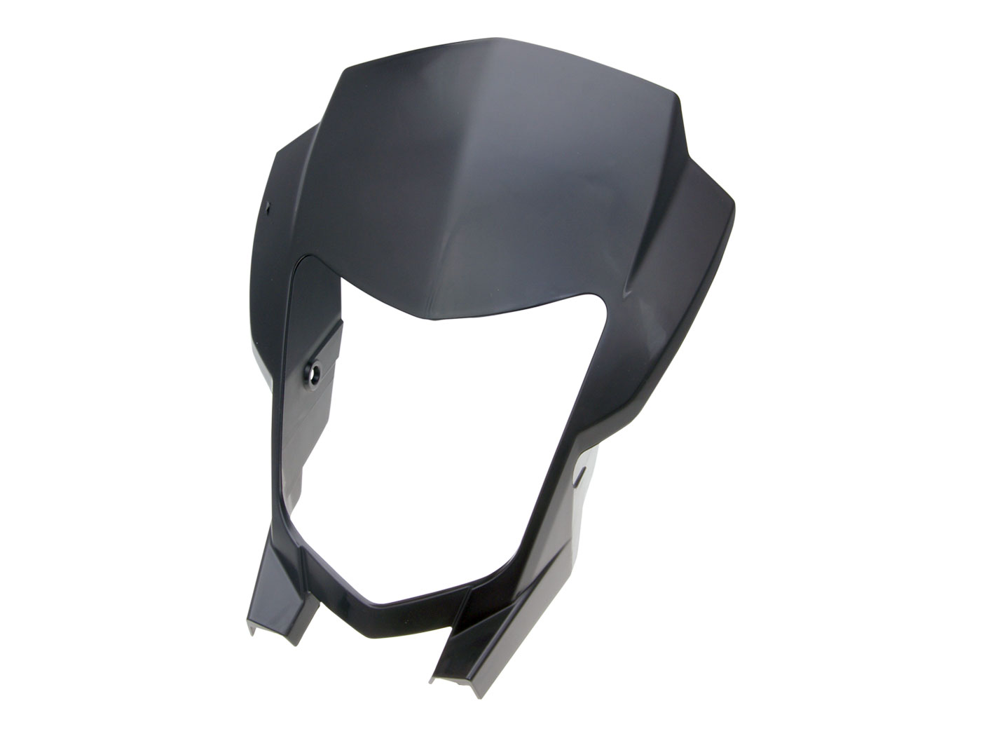 priekinių žibintų kaukė OEM juoda, skirta Aprilia RX, SX 11-17