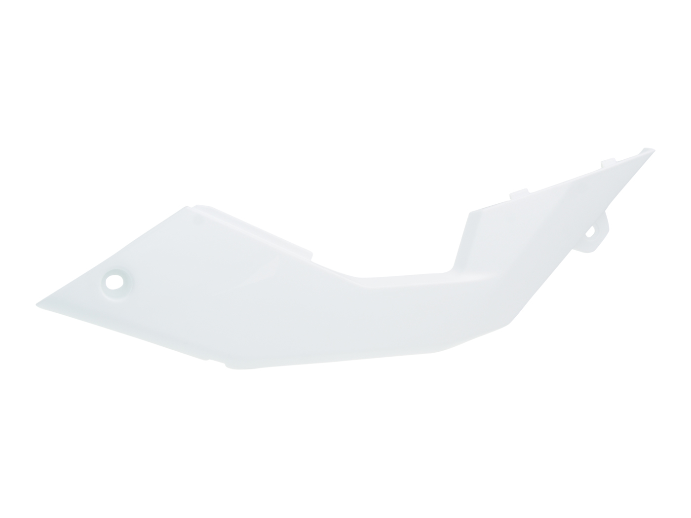 po sėdynės gaubto skydeliu kairioji OEM balta, skirta Aprilia RX, SX 06-17