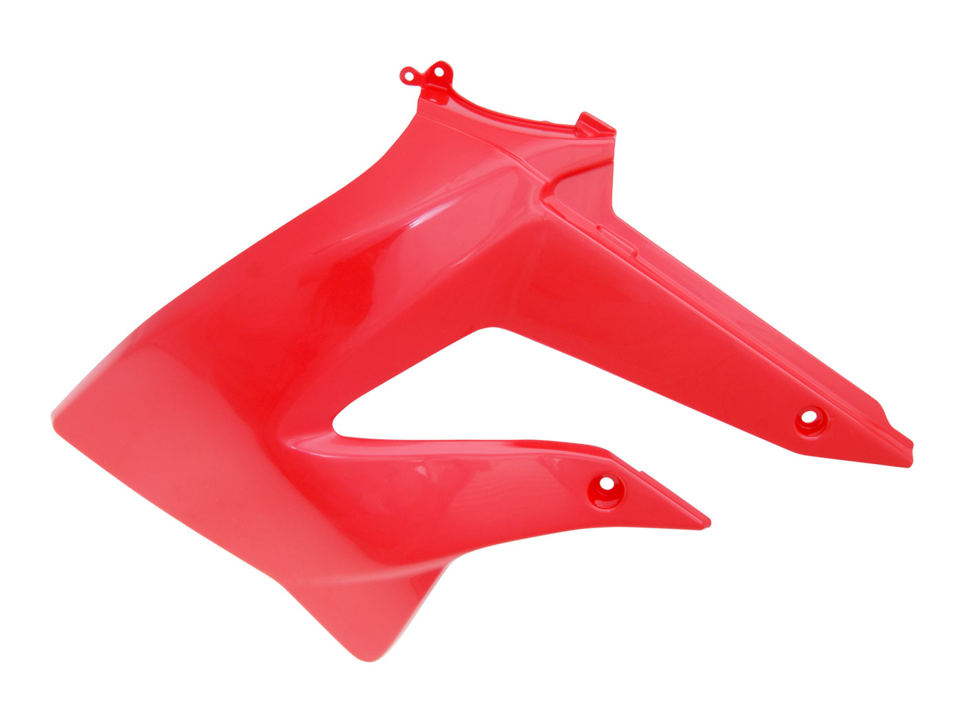 Šoninis plastikas kairysis OEM raudonas Derbi Senda 2011-, Gilera RCR, SMT 2011-