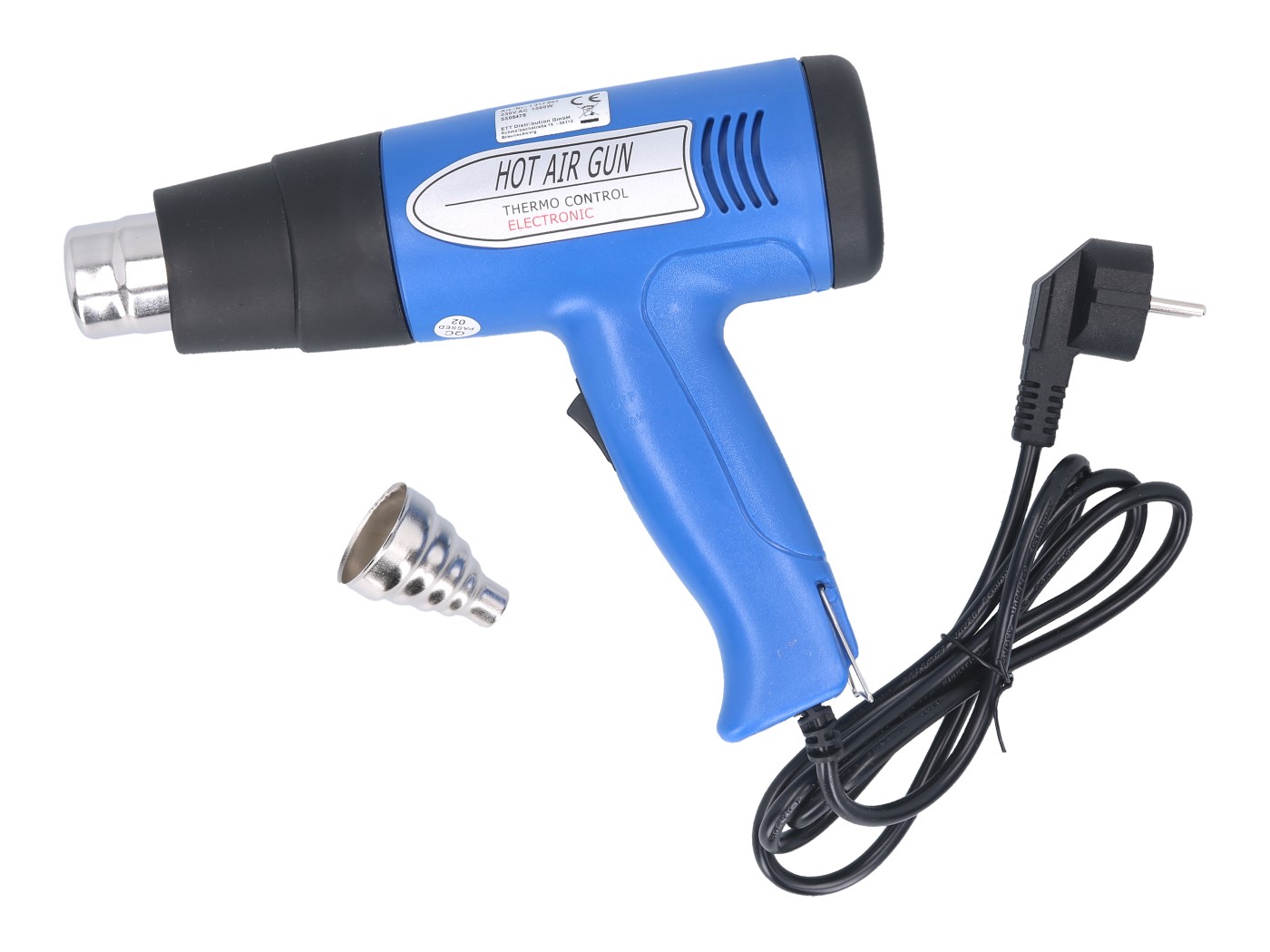 šilumos pistoletas 1500W / 230V DE