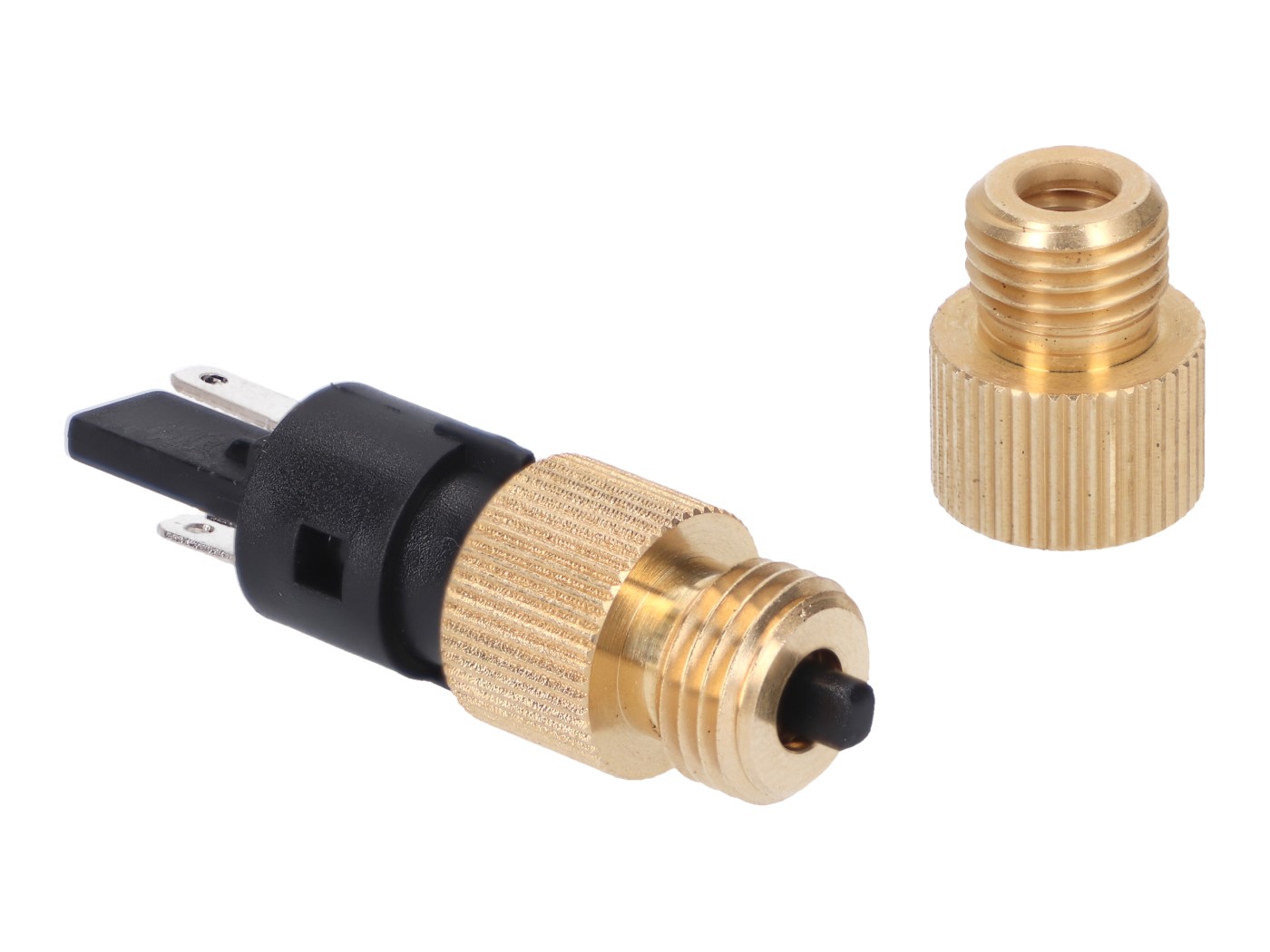 stabdymo žibintų jungiklis universalus su M9 ir M10 sriegio adapteriais