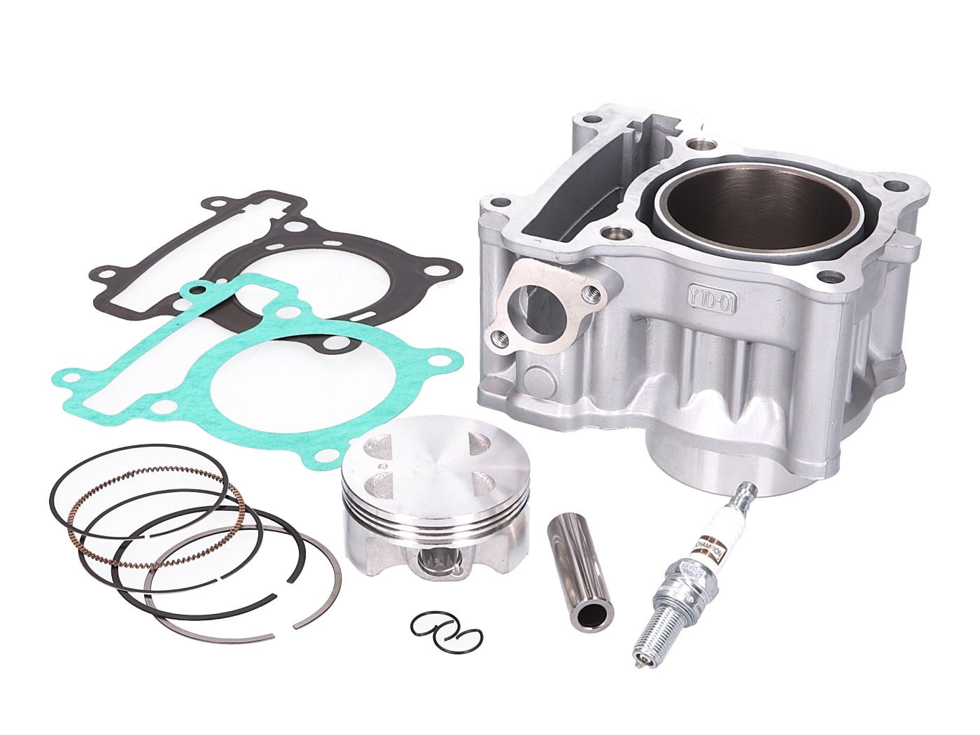 Cilindro komplektas EVOK 150cc 60,5mm, skirtas Yamaha X-Max 150 MT, WR, VP, X-City
