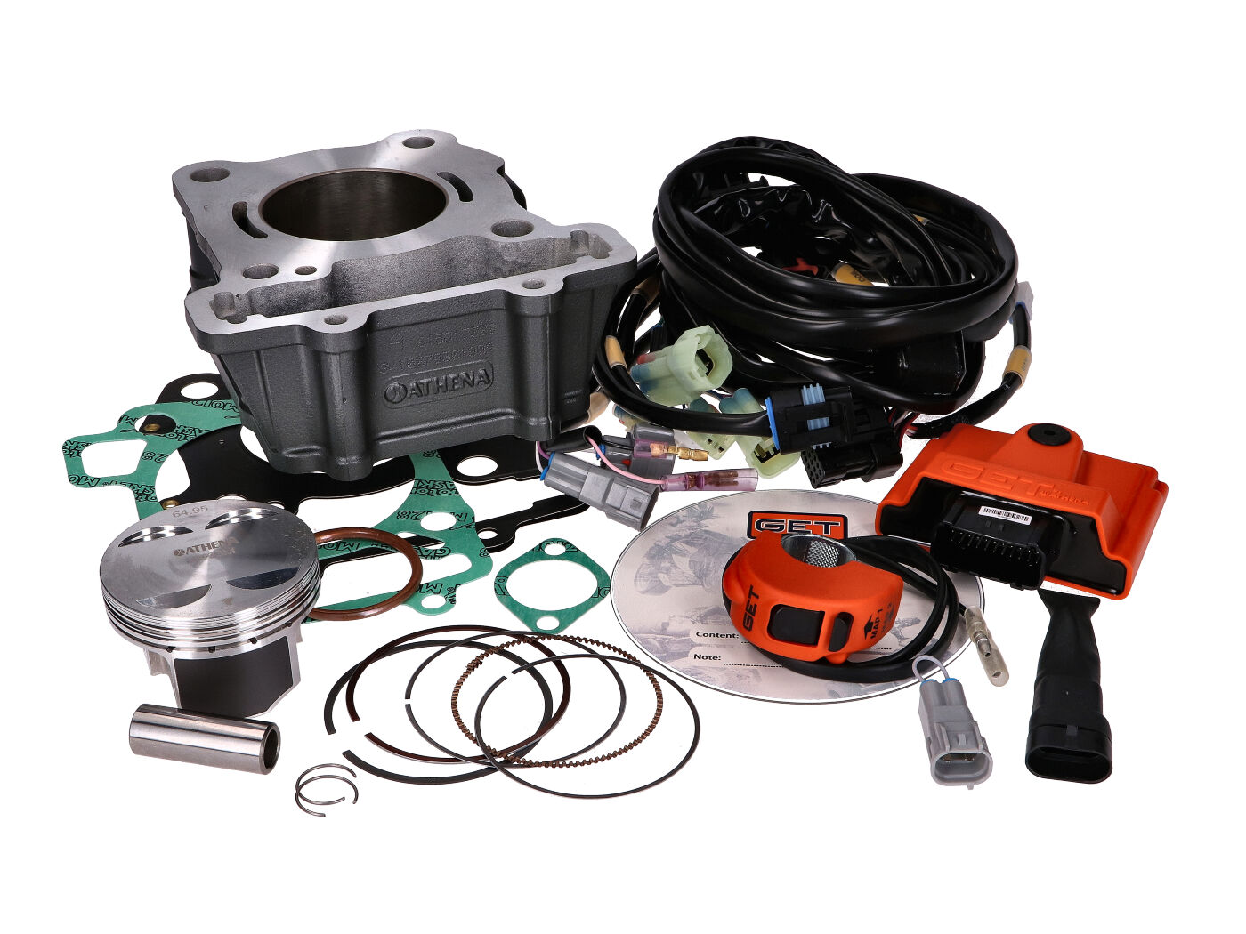 Cilindro komplektas Athena Big Bore 160cc su ECU KTM Duke, RC 125 2011-2016 m.