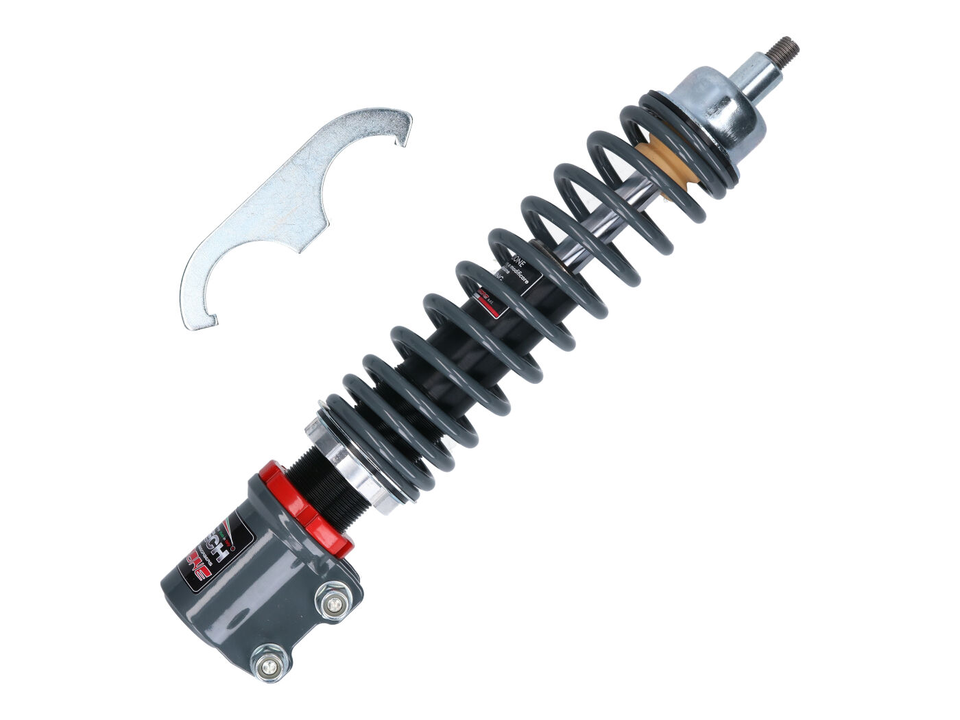 priekinis amortizatorius Carbone Sport RS 315-330mm reguliuojamo aukščio Vespa Largeframe
