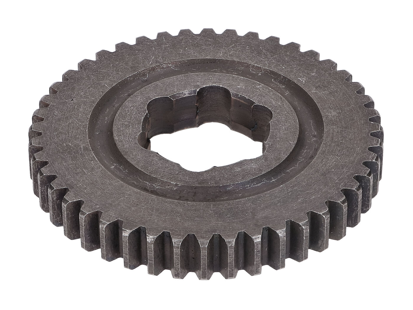 44 dantų tuščioji pavara 1-oji pavara 3 ir 4 greičių pavarų dėžėms, skirtoms Simson S51, S53, S70, S83, SR50, SR80, KR51/2, M531, M541, M741