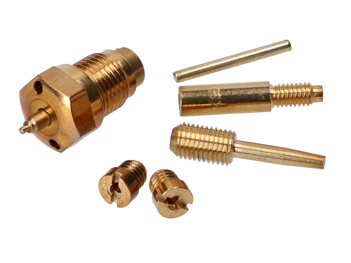 karbiuratoriaus remonto komplektas 16N1-8 6 dalių, skirtas Simson S50, SR4-1, SR4-2, SR4-3, SR4-4 KR50/1, KR51/1 Schwalbe, Star, Sperber, Spatz, Habicht