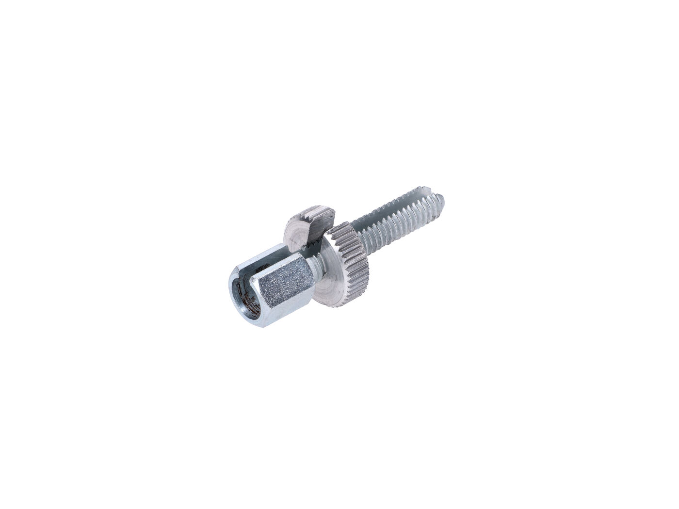 stabdžių / sankabos troso reguliavimo varžtas M6x30 vairo šone, skirtas Simson S50, S51, S70, SR50, SR80, KR51/1, KR51/2, SR4-1, SR4-2, SR4-3, SR4-4
