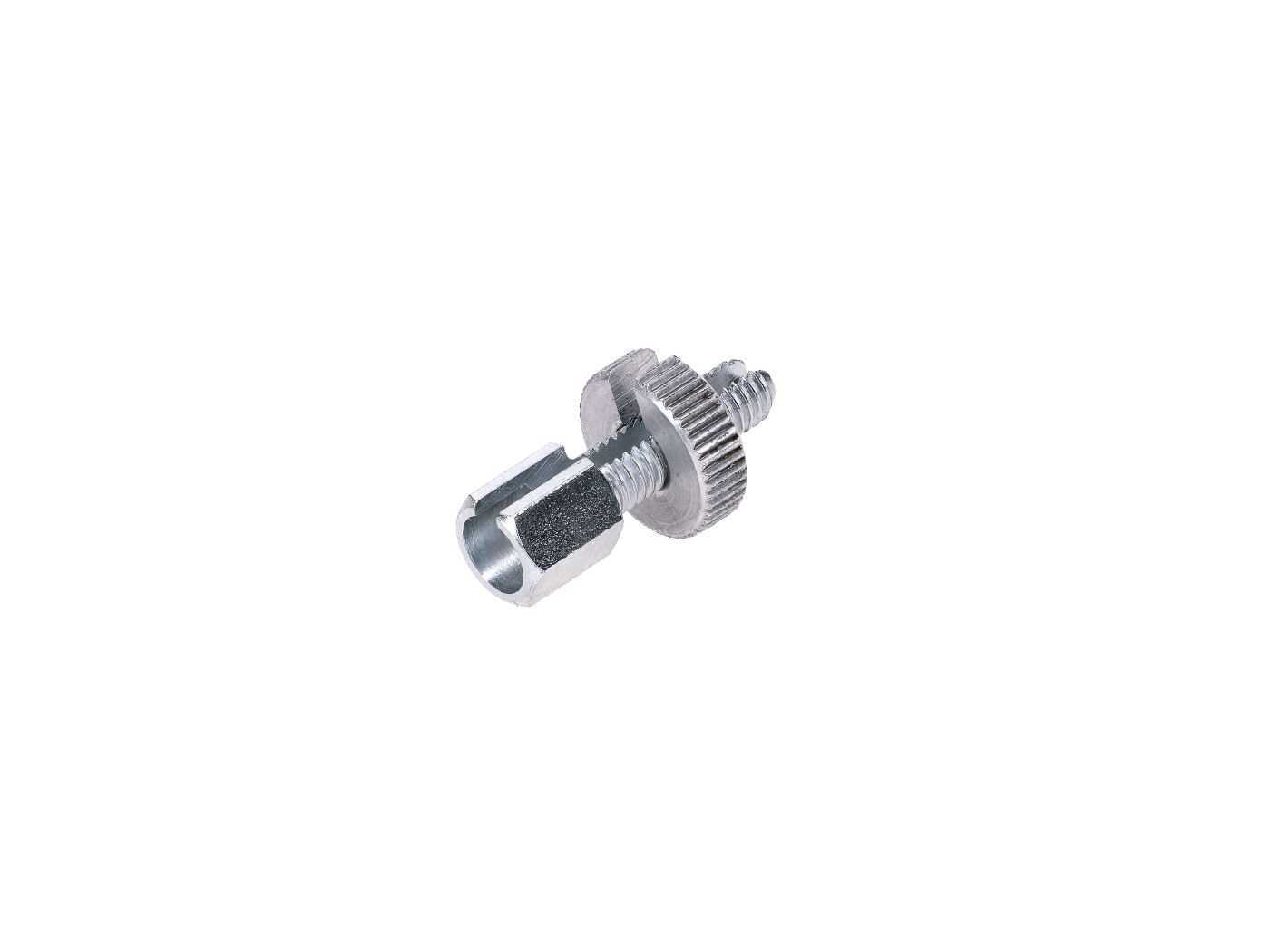 stabdžių / sankabos troso reguliavimo varžtas M6x20 vairo šone, skirtas Simson S50, S51, S70, SR50, SR80, KR51/1, KR51/2, SR4-1, SR4-2, SR4-3, SR4-4