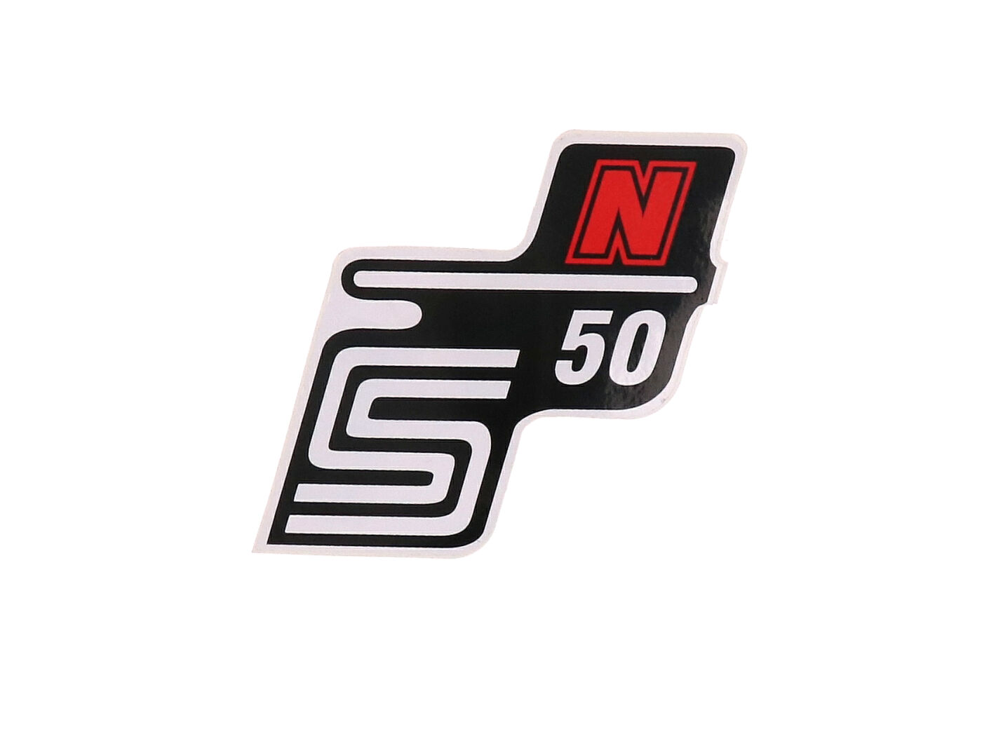 logotipo folija / lipdukas S50 N raudonas Simson S50