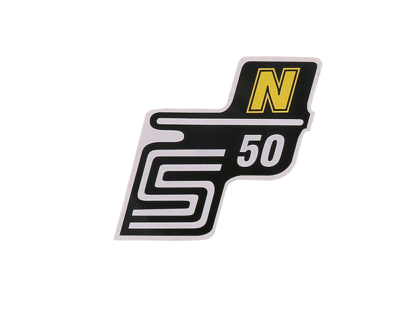 logotipo folija / lipdukas S50 N geltonas Simson S50