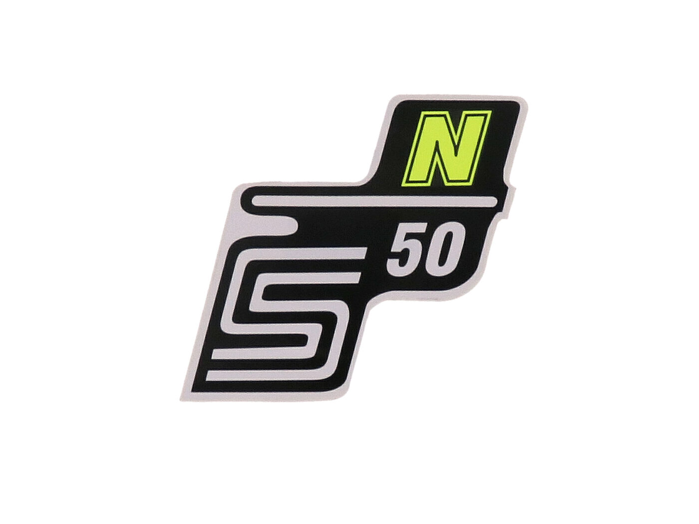 logotipo folija / lipdukas S50 N neoninis geltonas Simson S50