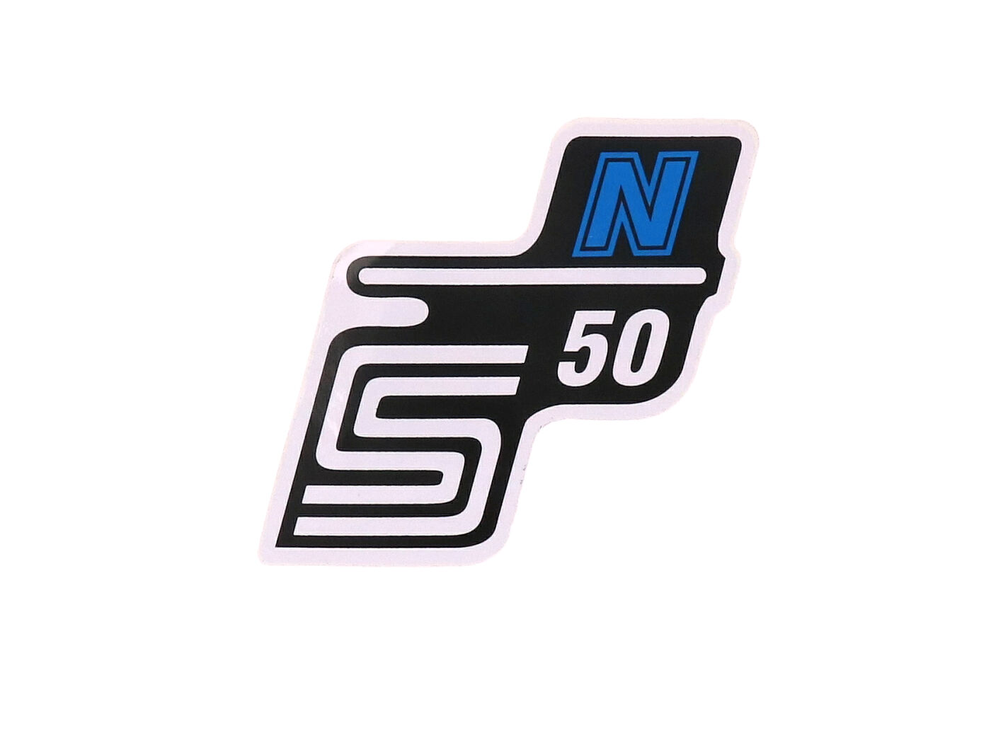 logotipo folija / lipdukas S50 N mėlynas Simson S50
