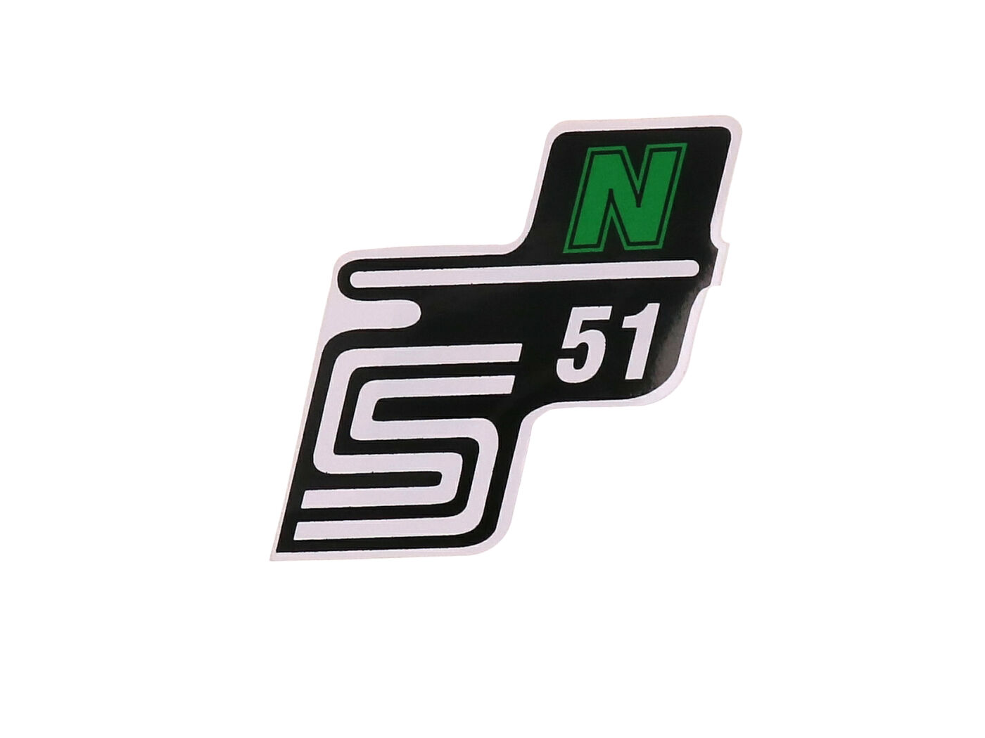 logotipo folija / lipdukas S51 N žalias Simson S51