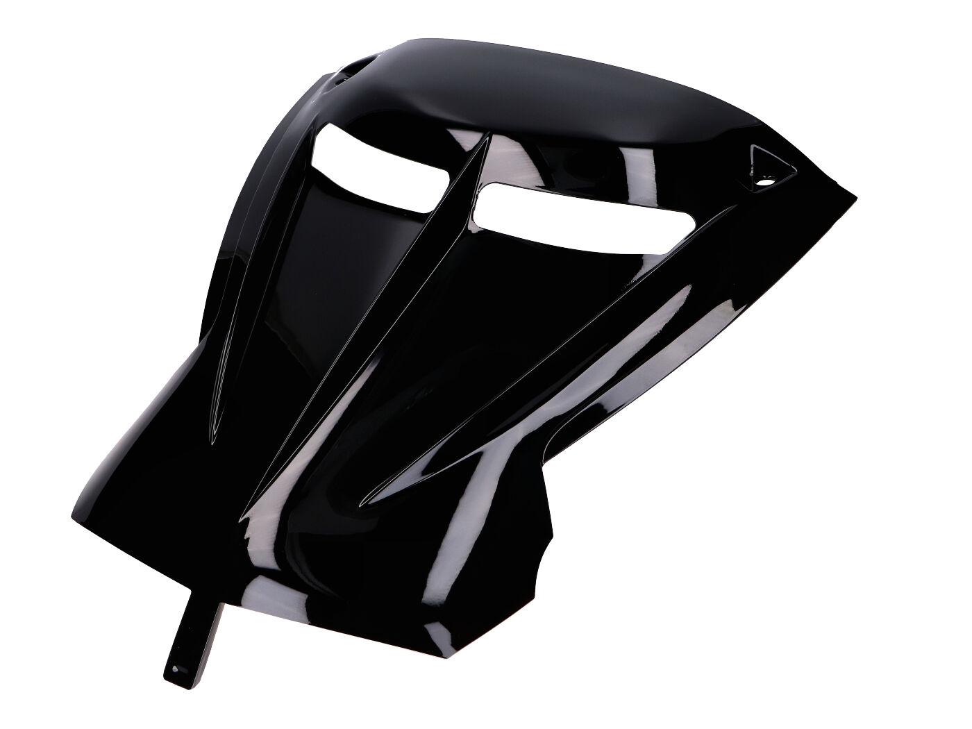 galinio rato kanalas blizgus juodas, skirtas Peugeot Speedfight 2
