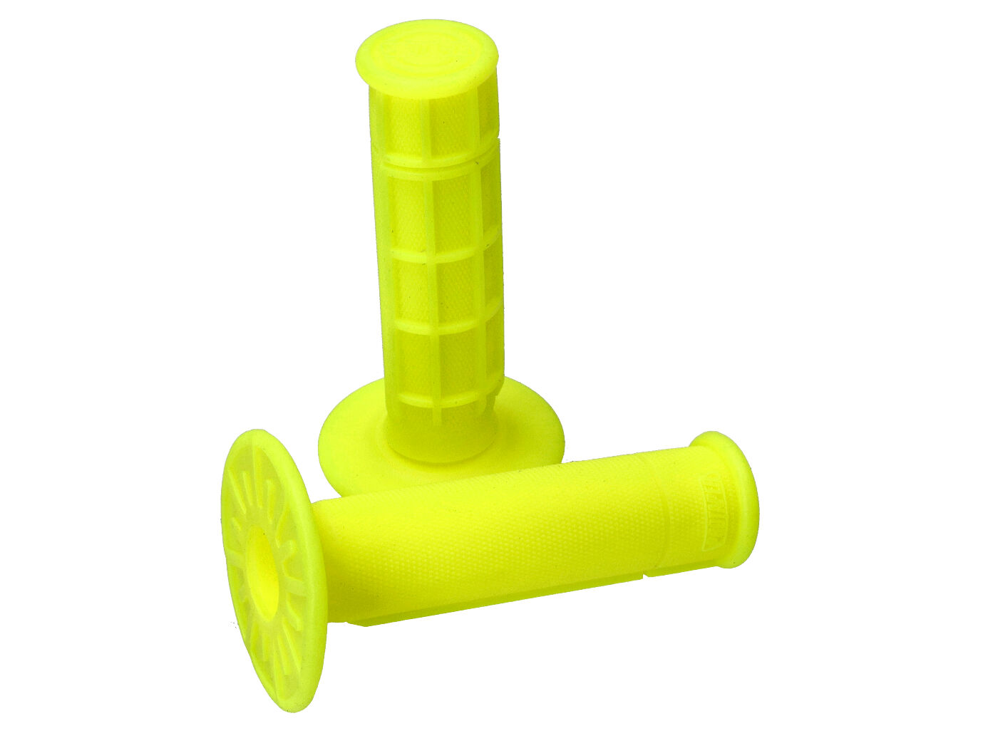 vairo guminių rankenų komplektas ProTaper Neon Grips neoninės geltonos spalvos