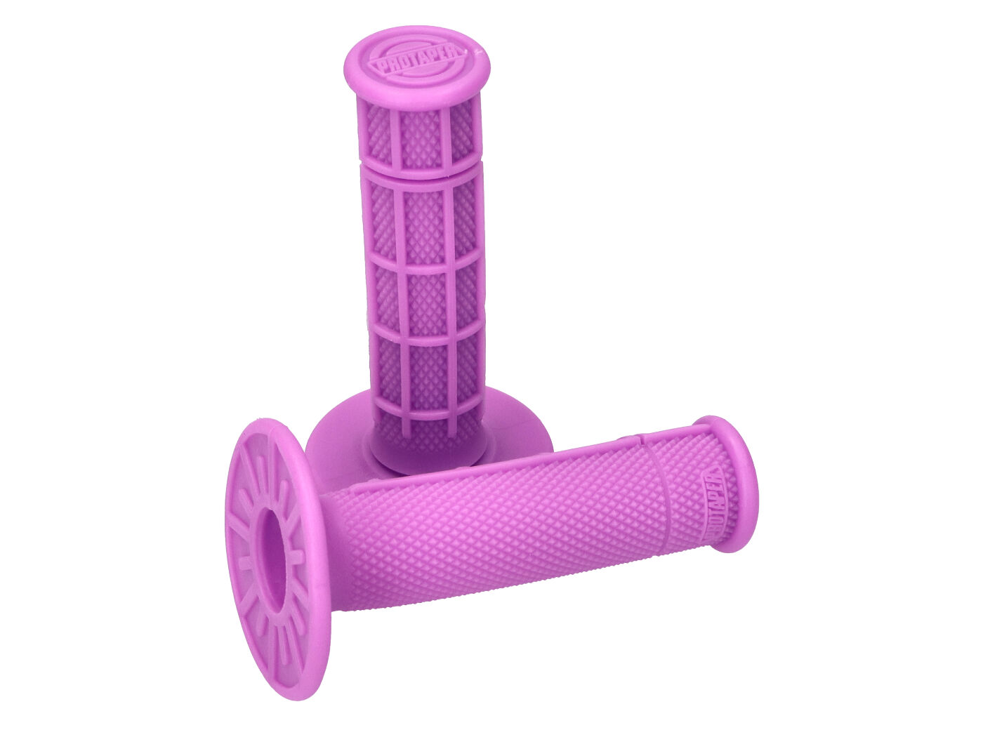 vairo guminių rankenų komplektas ProTaper Neon Grips neoninės violetinės spalvos