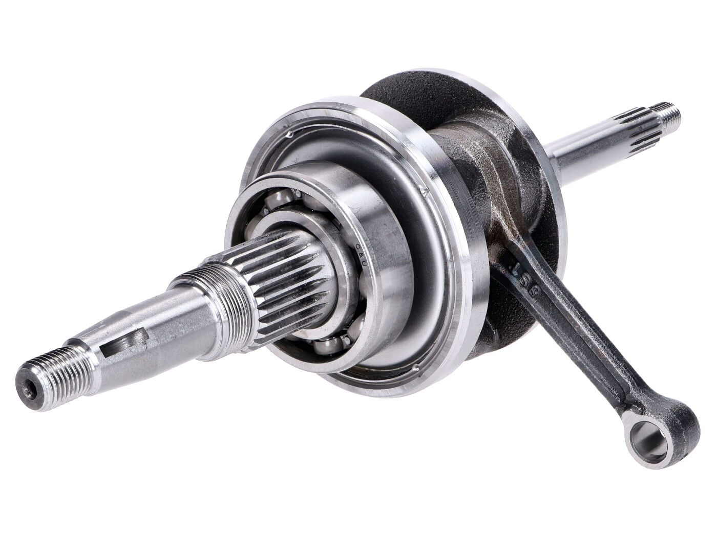 Alkūninis velenas Yamaha Aerox, Giggle (C3), Neos, Vino, MBK Booster X, Nitro, Ovetto 50 LC 4 taktų Euro3, Euro4