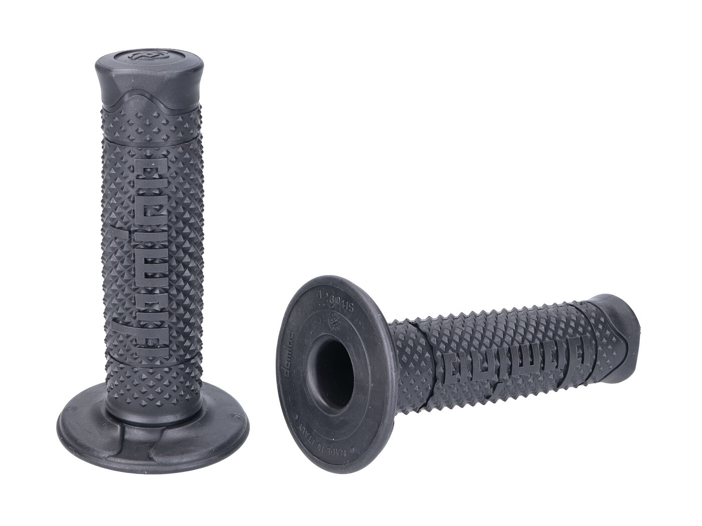vairo gripsai / guminės rankenos komplektas Domino A260 OFF-ROAD soft plus antracitas