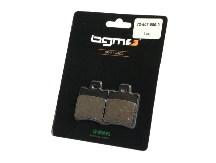 Stabdžių trinkelės -BGM 39.7x49.5mm- SIP stabdžių supportas, APRILIA Amico GL, GLE, LX, Sport Life, LX 50cc 1992 (f), Area 51 50cc 1998 (f/r), Compay 125cc 2003 (50ccay), 2002 (f), Gulliveris 50cc 1995 (f), Gulliver LC 50cc 1996-1997 (f), Habana 125cc 2000-2002 (