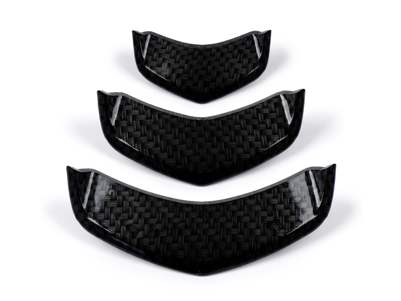Raginis grilio įdėklas, ševronų komplektas -MOTO NOSTRA, Carbon Look stilius- Vespa GTS125/300 (2019-), GTS Super (iGet/HPE), GTS Supersport (iGet/HPE), GTS Touring (iGet/HPE), GTS SuperTech (iGet) /HPE), GTS jachtų klubas, GTS SuperNotte