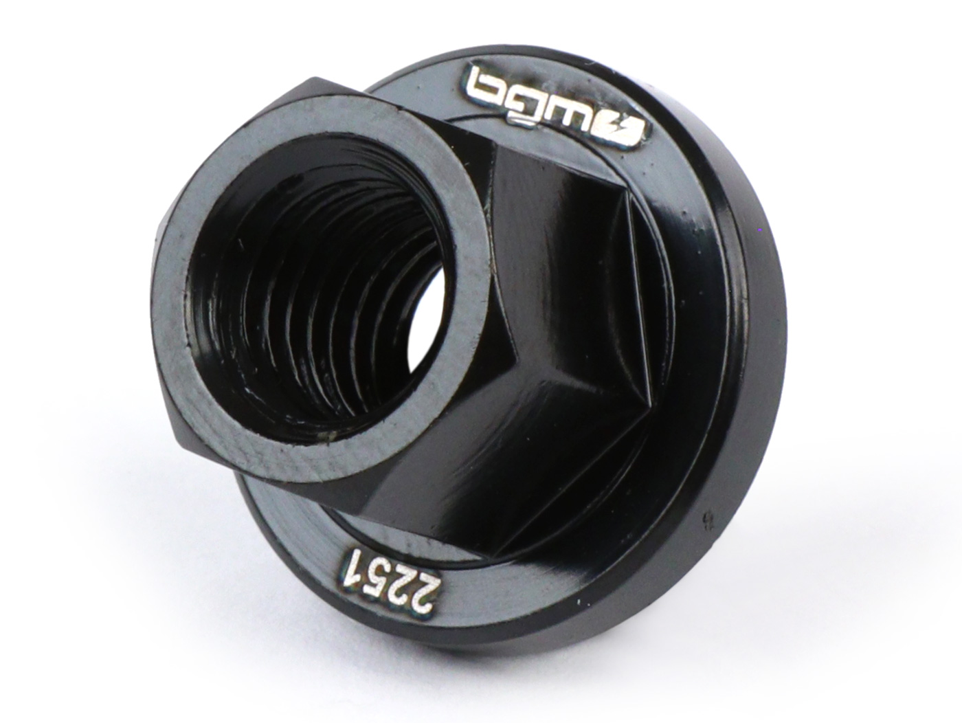 Smagračio veržlė M10 x 1,50 (didelio stiprumo) apykaklė Ø=22x4mm, h=15mm WS=14-BGM PRO- Vespa V50 R (917730-), V50 S (81867-), V90 (194927-), PV1927 (-1) , ET3, PK S