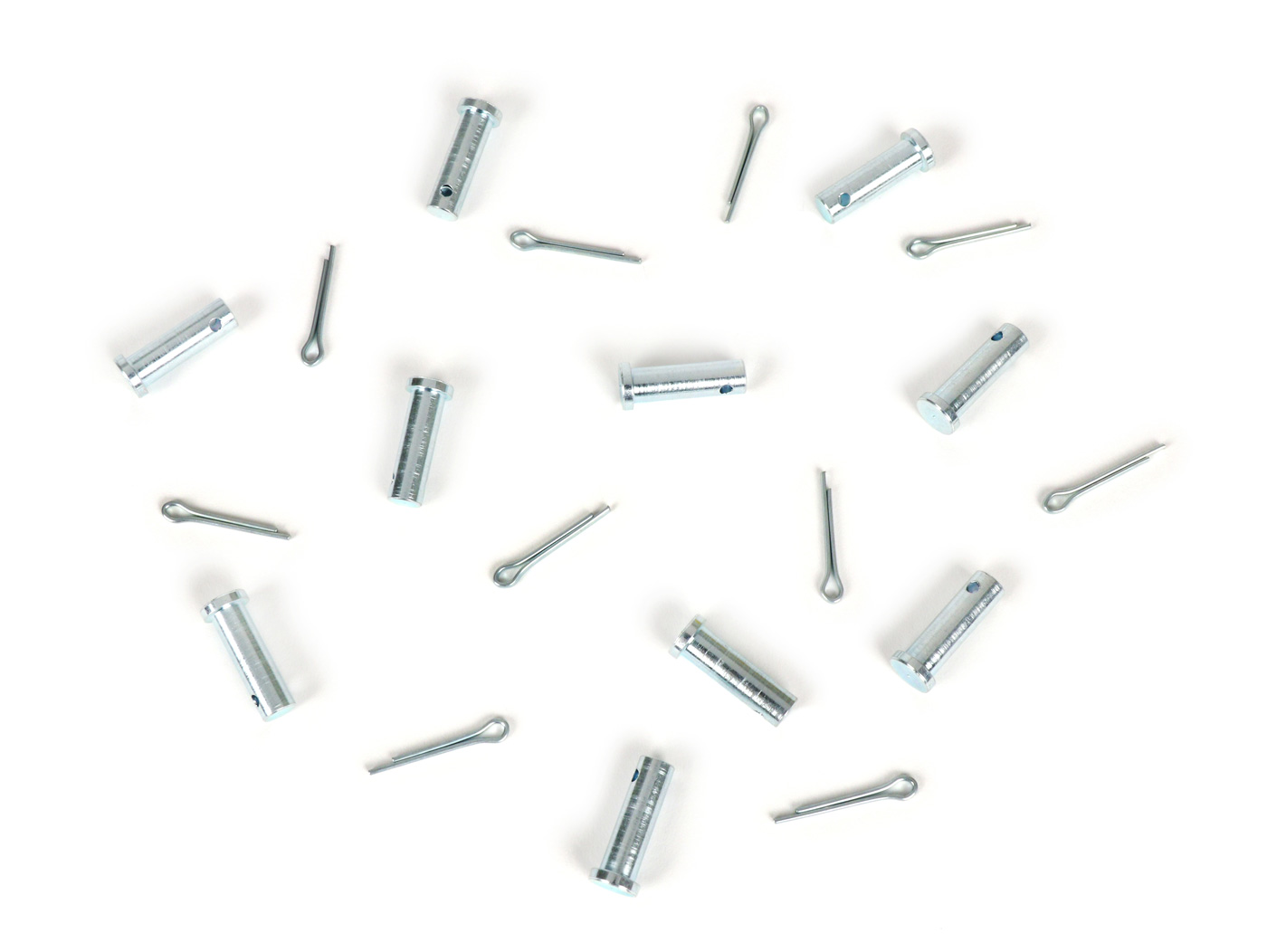 Clevis kaiščio Ø=5,4x11mm + įtvaras, stabdžių pedalas -BGM ORIGINALAS- Vespa VNA, VNB, VBA, VBB, Super, GL, GT, GTR, TS, Sprint, GS, SS, Rally, PX - 10 vnt.