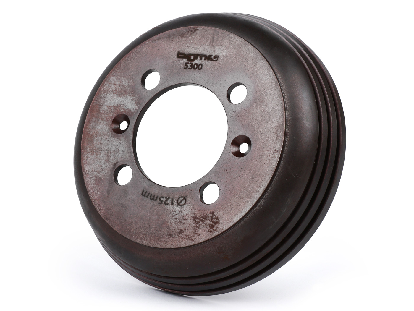 Priekinių stabdžių stebulė 8" -BGM PRO ketaus- Vespa Wideframe V1-15, V30-33, VU, VM, VN, VL, VB, ACMA, Hoffmann, Largeframe VBA, VBB, VNA, VNB