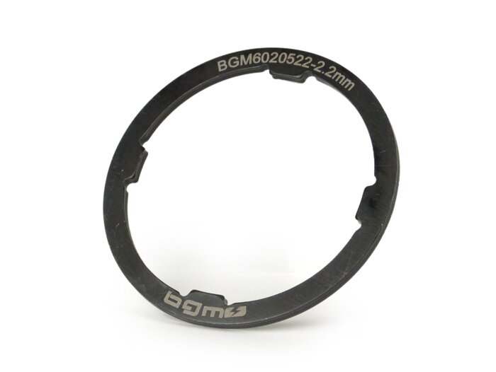 Pavarų dėžės tarpinė -BGM ORIGINALUS - Vespa Largeframe VNA, VNB, VBA, VBB, GL, Sprint, GT, GTR, TS, Rally, PX (-1984) - 2,20 mm (+0,0 /- 0,04 mm)