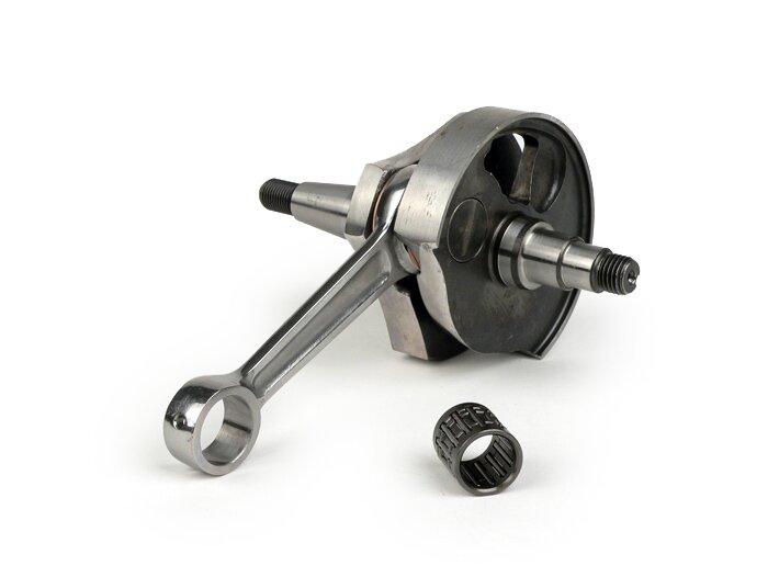 Alkūninis velenas - BGM PRO Racing (sukamasis vožtuvas), 51 mm eiga, 97 mm strypas - Vespa PK50 XL/XL2 konvertavimas į 125 cc (Ø = 20 mm kūgis)