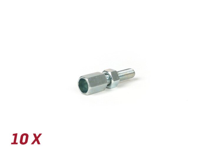 Reguliavimo varžtų komplektas M5 x 20mm (Øvidus=6,9mm) -BGM ORIGINAL- (naudojamas pavarų perjungikliui Vespa) - 10 vnt.