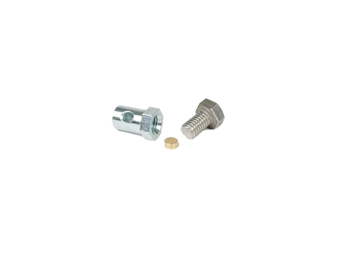Užveržimo antgalis / sraigtinis nipelis BGM Original Ø=7,0x12,5 mm 10 vnt., skirtų Vespa PK XL2, Vespa Cosa