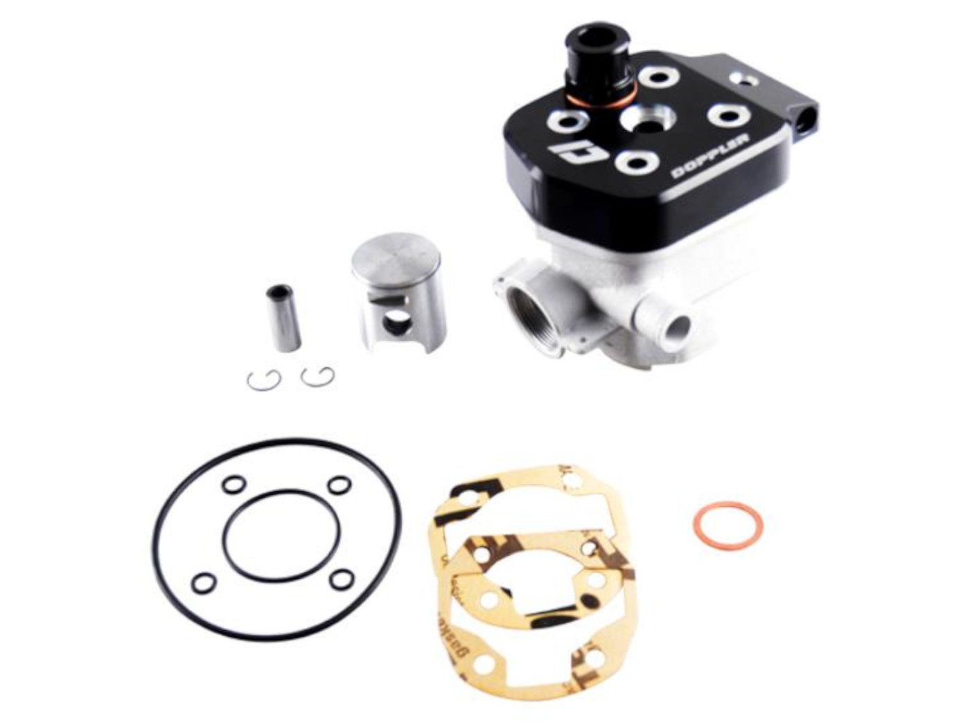 Cilindro komplektas Doppler ER1 50cc su cilindro galvute MBK 51 LC
