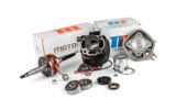 Tuning Kit Motoforce Racing cilindras + Alkūninis velenas 70 ketaus Minarelli horizontalus LC