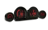 Prietaisų skydelis Koso HD-06 Harley Davidson® Touring 2014–2021 Red