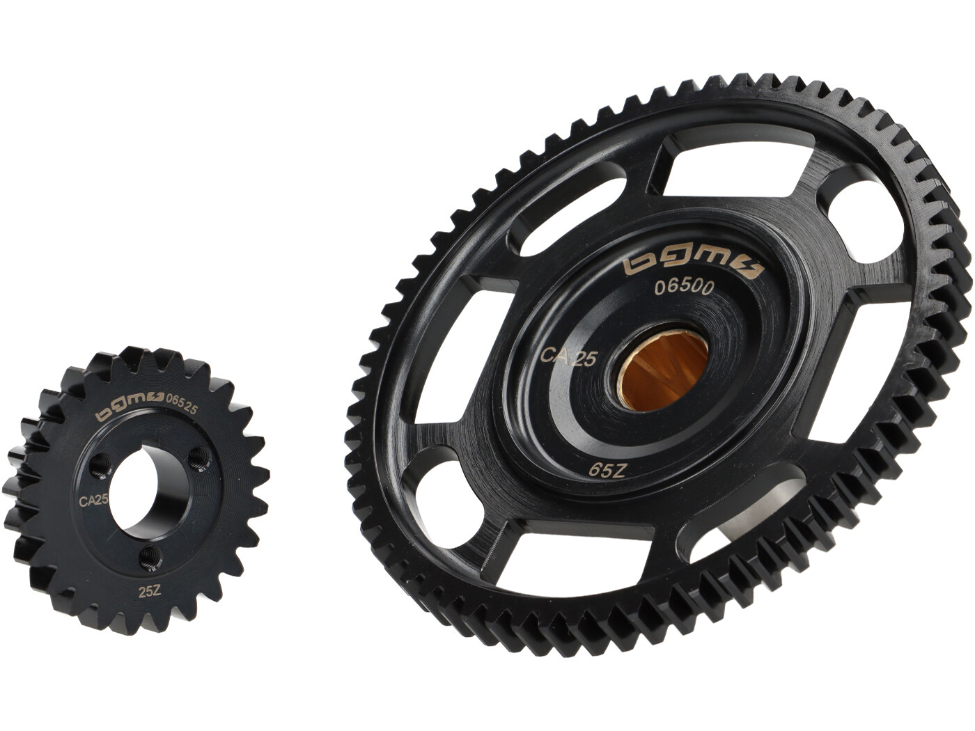 pirminis vertimas BGM PRO 65Z 25/65 (2.60) be sankabos krepšelio, skirto Vespa V50, PV125, ET3, PK50, PK80, PK125
