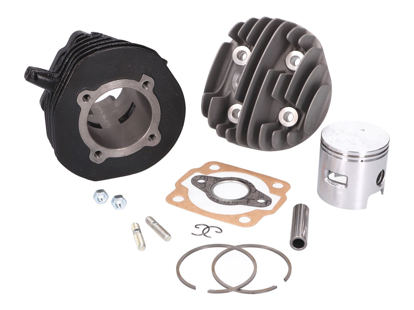 Cilindro komplektas DR 85cc 50mm, skirtas Vespa V50, Special, PK, Ape 50