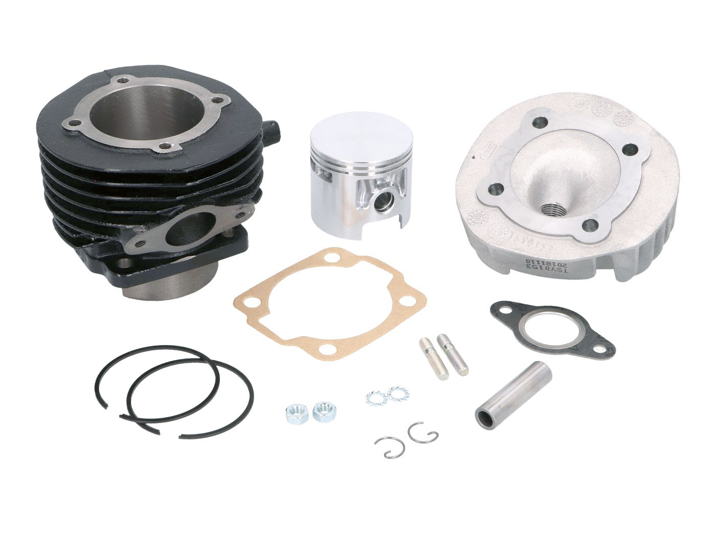 Cilindro komplektas DR 102cc 55mm, skirtas Vespa V50, Special, PK, Ape 50