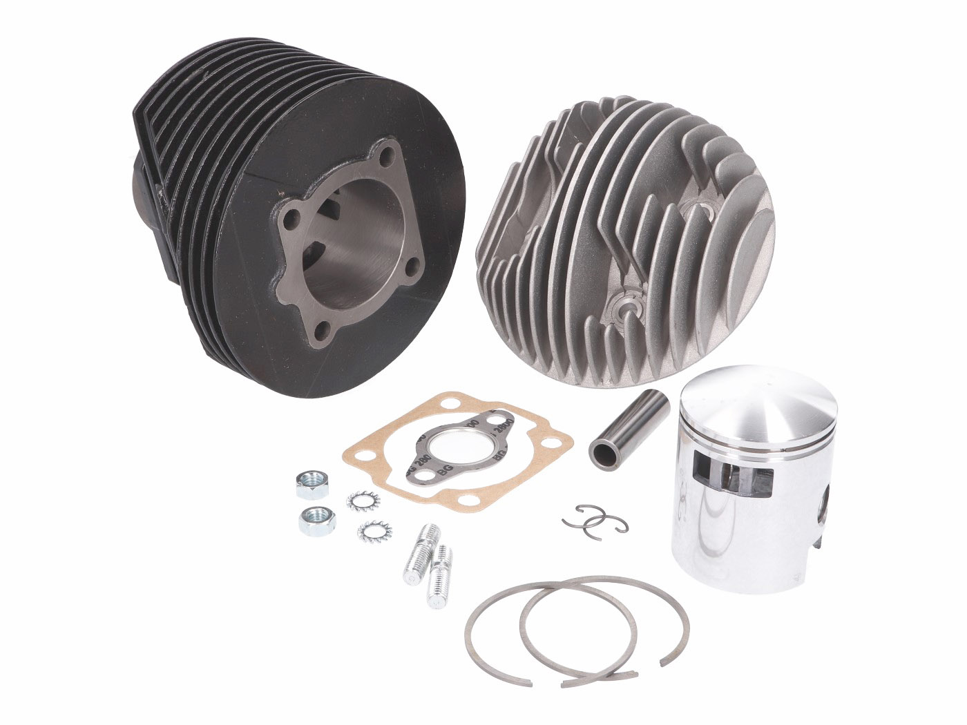 Cilindro komplektas DR 130cc 57mm, skirtas Vespa Primavera, ET3, PK, S, XL 50-125cc