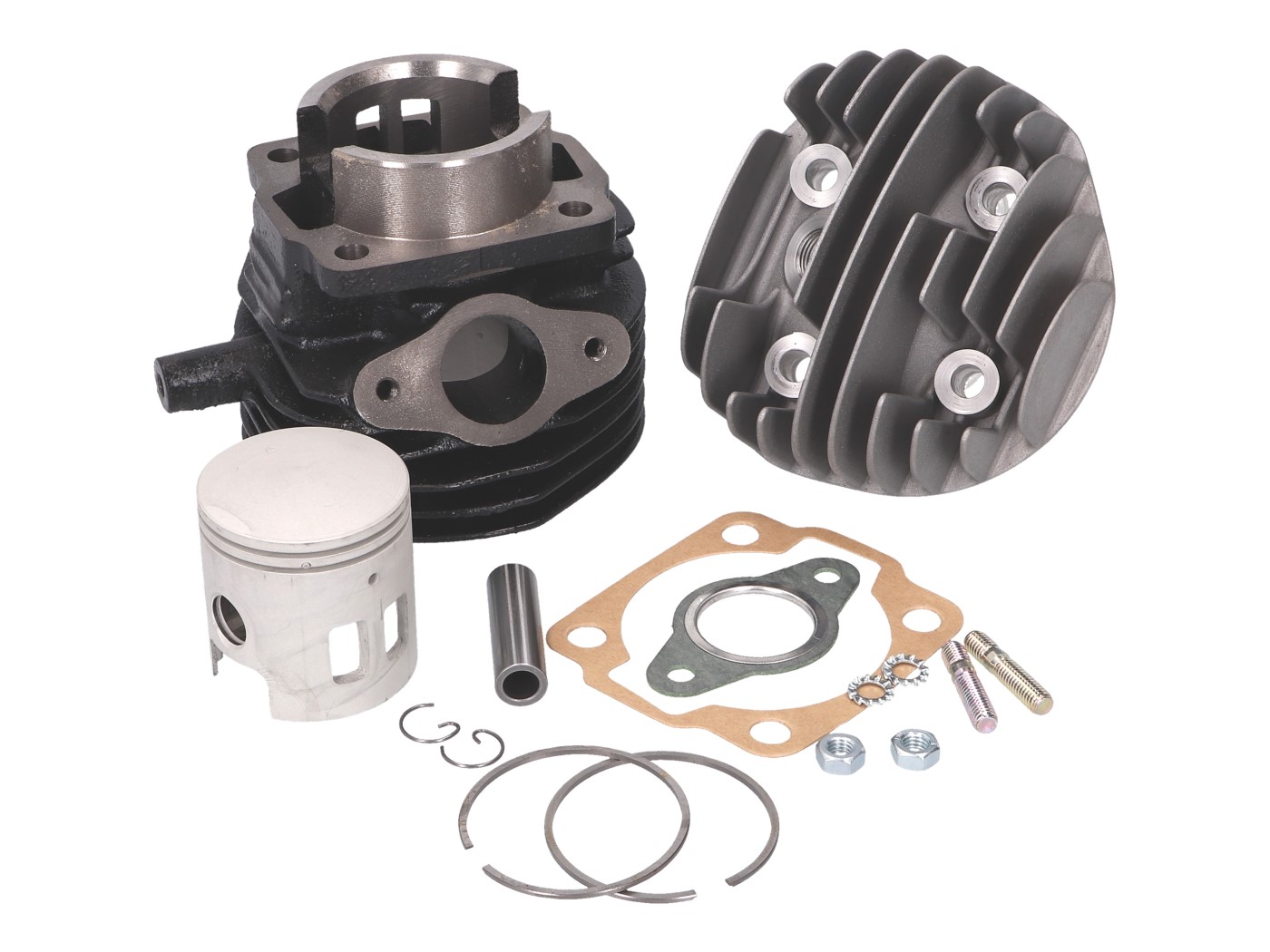 Cilindro komplektas DR 75cc 47mm 10TR, skirtas Vespa V50, Special, PK, Ape 50
