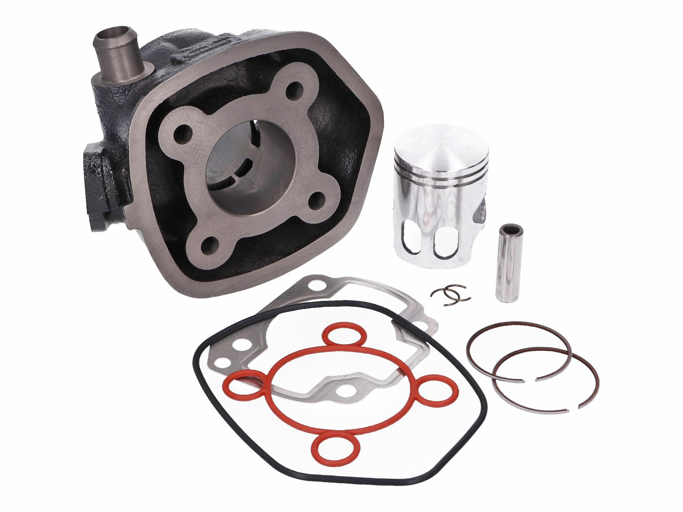 Cilindro komplektas DR Evolution 50cc 40mm Minarelli horizontaliam LC