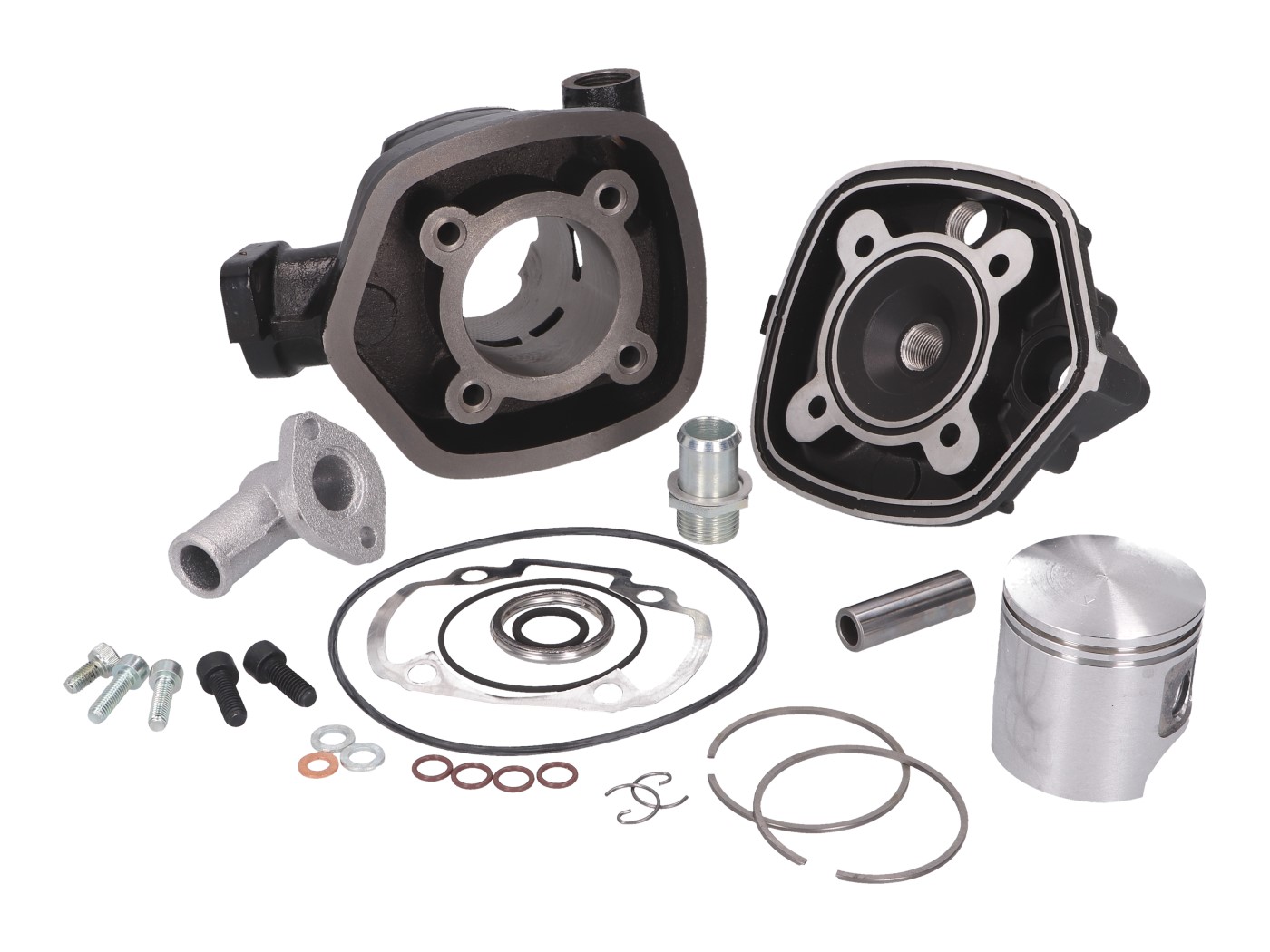 Cilindro komplektas DR Evolution 70cc 47mm, skirtas Peugeot vertikaliam LC
