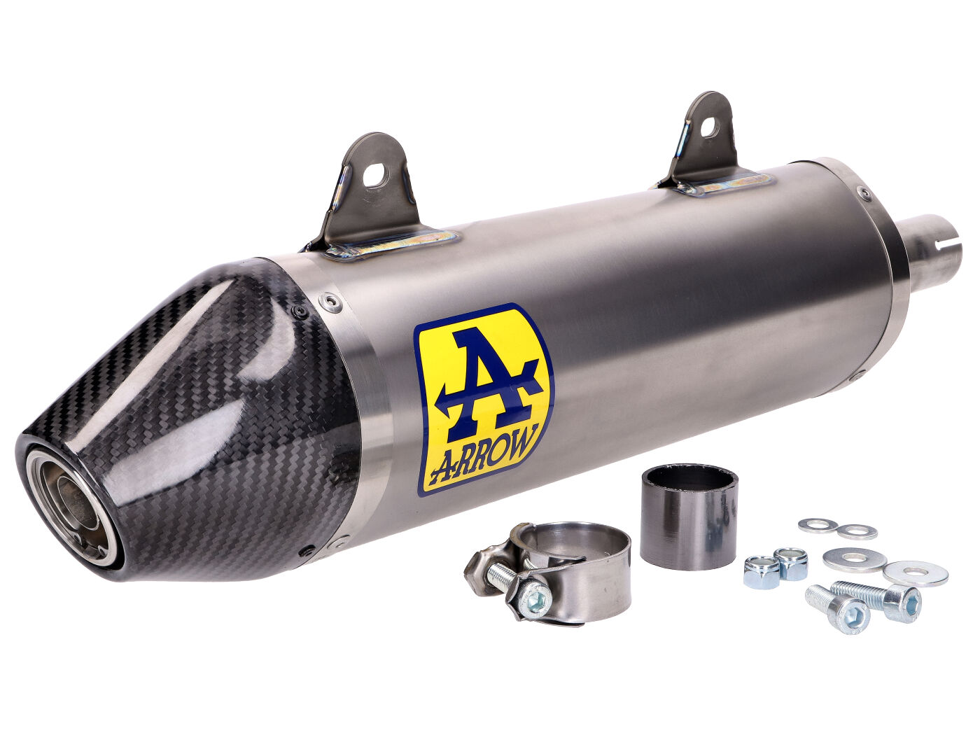 Duslintuvas Arrow Thunder, skirta Aprilia SX125, UM DSR EX 125, Malaguti XSM, XTM 125 4T Euro4 2018-2019 m.
