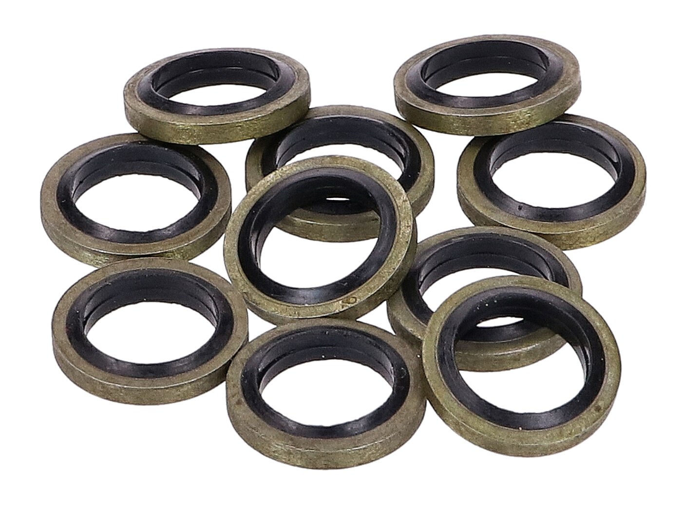 stabdžių žarnelių sandarinimo žiedų komplektas 10x15x1,5mm - 10 vnt