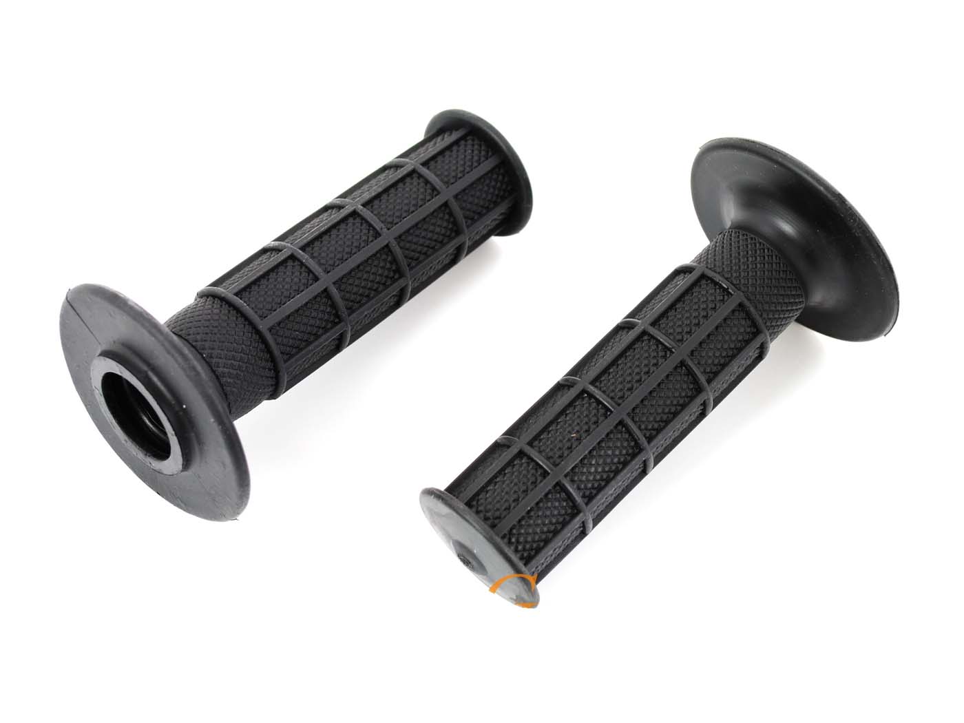Rankenos guminės juodos 22/24mm 110mm, skirtos Zündapp GTS, KS, C 50 Sport, Kreidler, Hercules