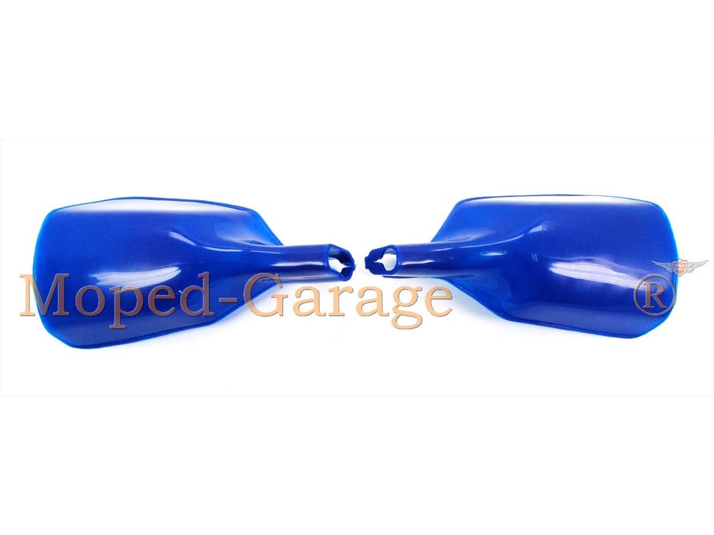 Vairo rankenos perjungiklis mėlynas 200 mm x 110 mm, skirtas mopedams, mopedams, mokick, enduro, mopedų lenktynėms