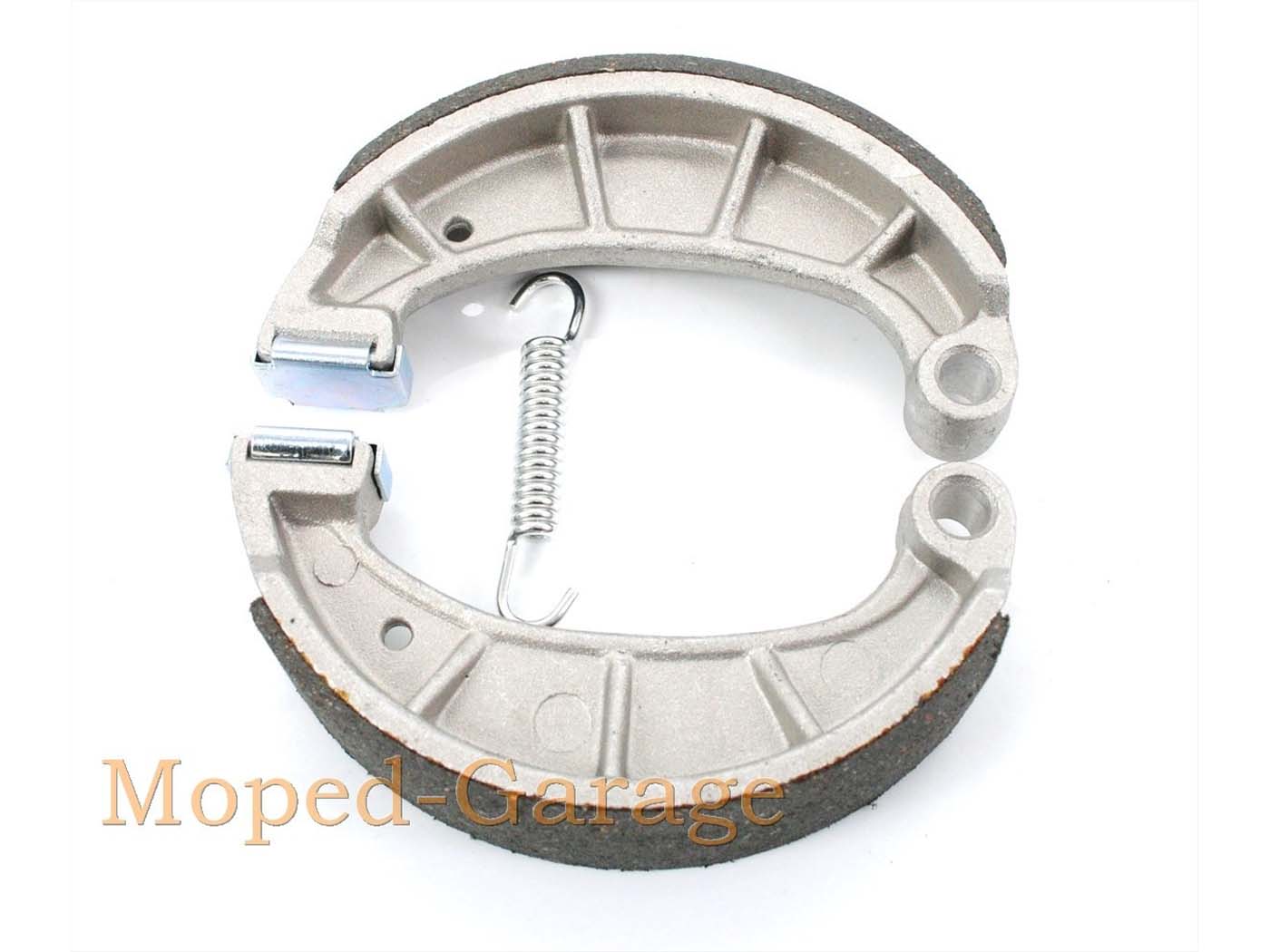 Stabdžių kaladėlės su aliuminio spyruokle, skirtos Simson, Schwalbe KR51/1, KR51/2, S50, S51, S70, S53, S83, SR4-2, SR4-3, SR4-4, SR50, SR80