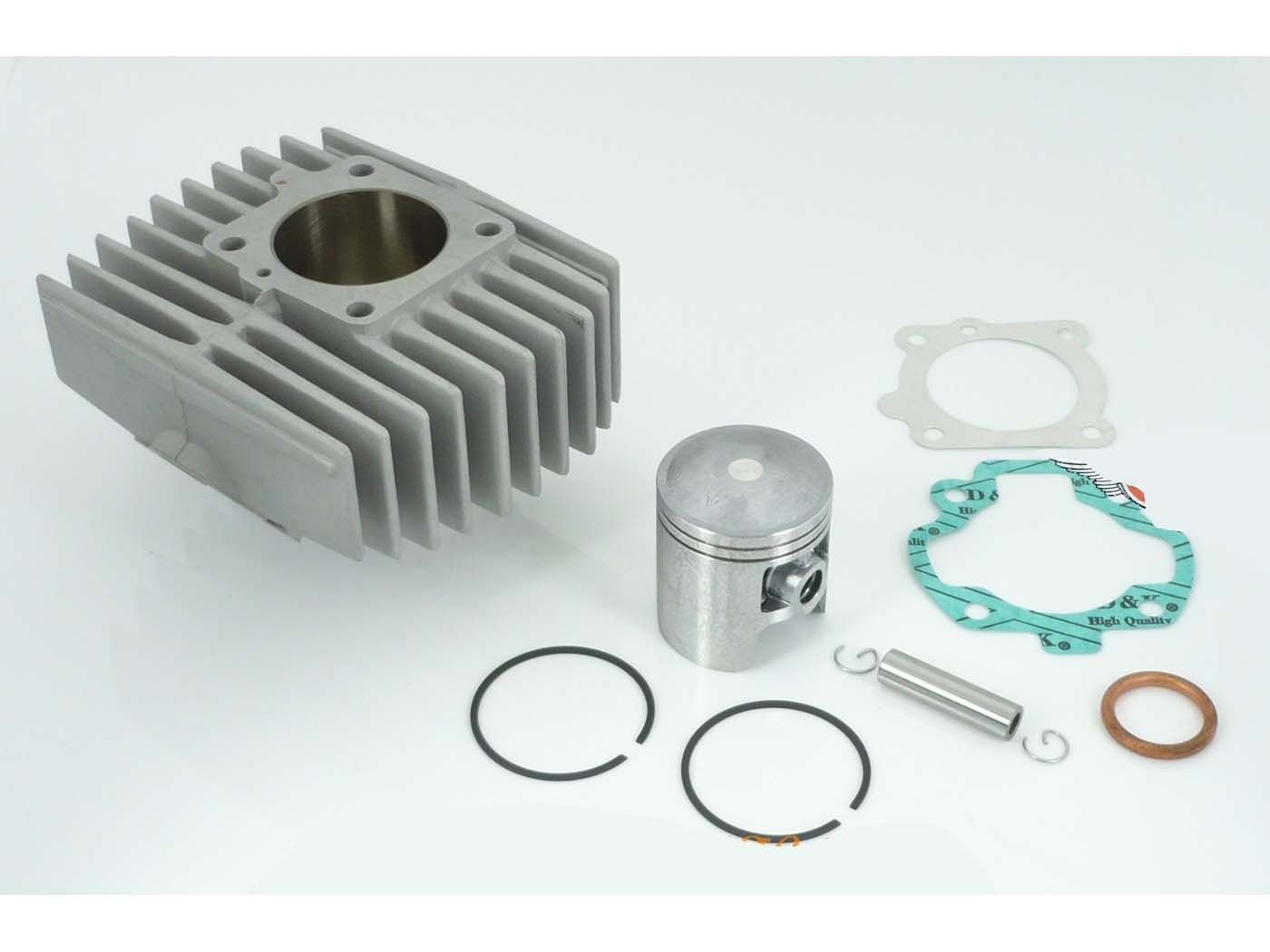 Cilindro komplektas aliuminio 70cc Nicasil 46mm stūmoklio pilnas komplektas Honda, Camino PX, PXR