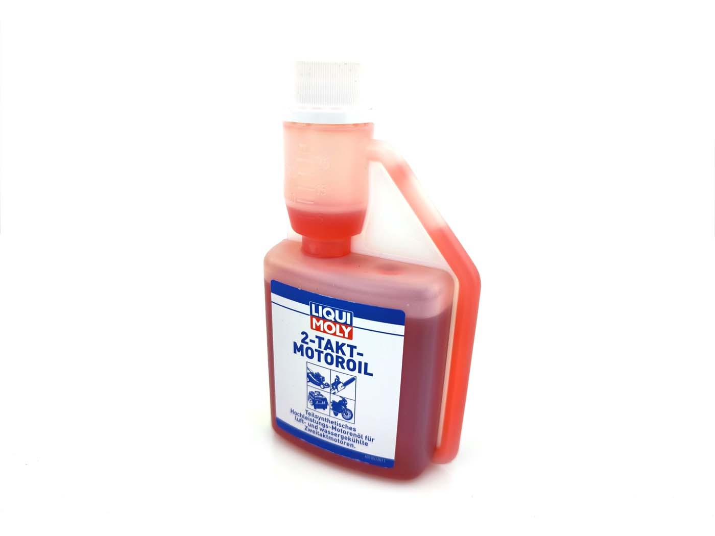 2 taktų variklio alyva / maišymo alyva LiquiMoly pusiau sintetinė 250 ml