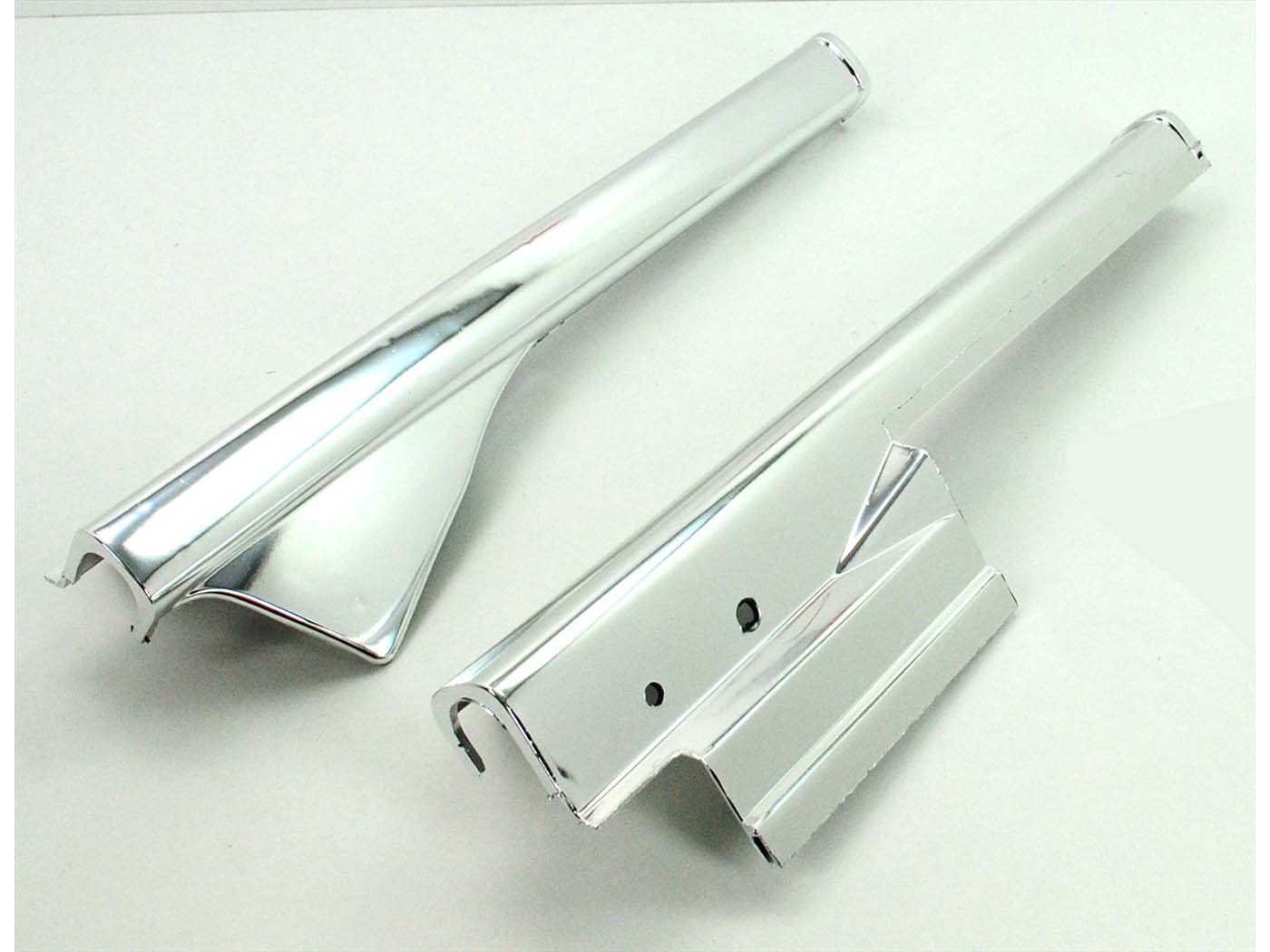 Šakės gaubtas plastikinis chromas, skirtas Peugeot, 103 MVL