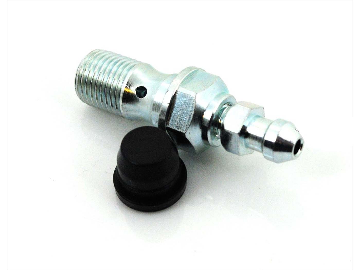 Stabdžių linijos oro išleidimo vožtuvo varžtas M10 x 1mm, skirtas Audi A3, 3 serijos BMW, Mercedes-Benz C-Class, Volkswagen Golf, Ford Focus, Opel Astra